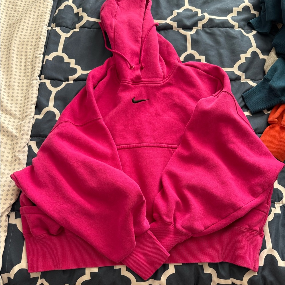 Nike women’s oversized Pink Hoodie